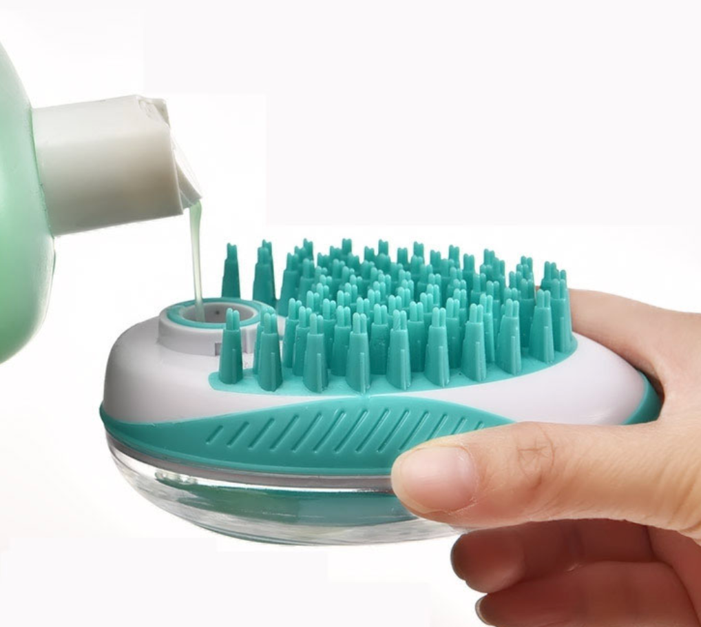 Silicone Bath/Massage Brush for Pets