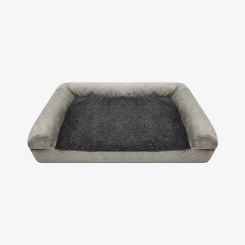 Waterproof Suede Cotton Dog Bed