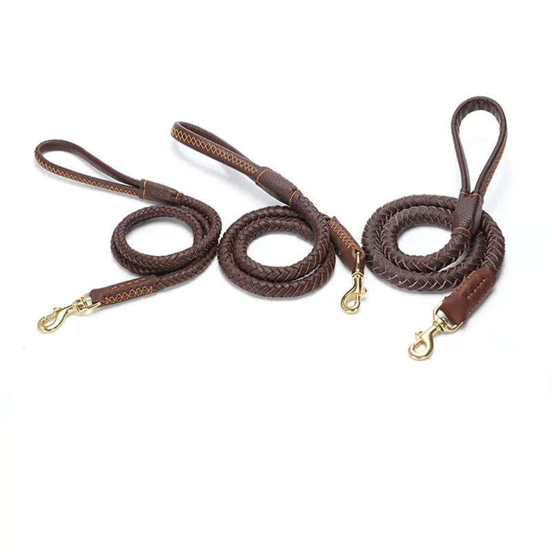 Dog Leash leather for Medium and Large Breeds (also in Bundle)